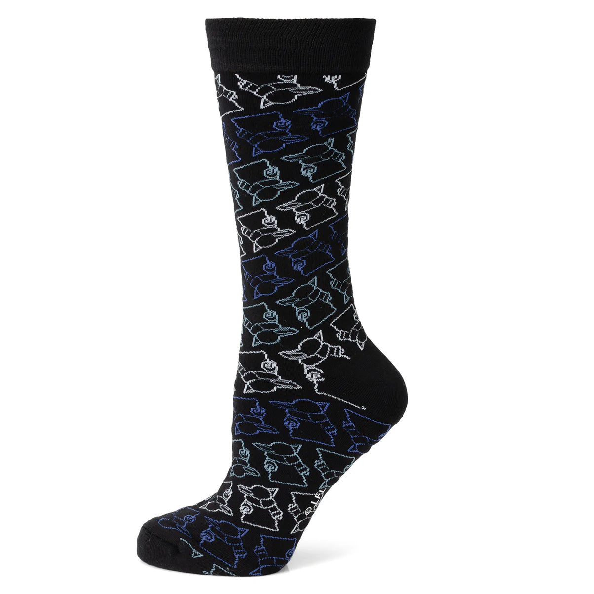 Set de regalo de calcetines de vestir negros y pin de solapa de Star Wars Grogu