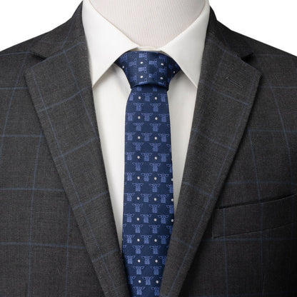 Star Wars Grogu Navy Blue Tie - My Men's Shop