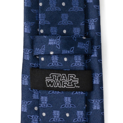 Star Wars Grogu Navy Blue Tie - My Men's Shop