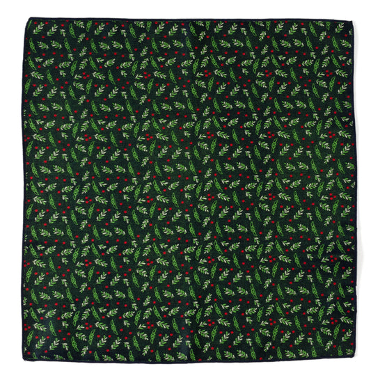 Grogu Holiday Navy Pocket Square
