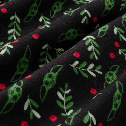 Star Wars Grogu Holiday Black and Green Scarf - My Men's Shop