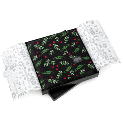 Star Wars Grogu Holiday Black and Green Scarf - My Men's Shop