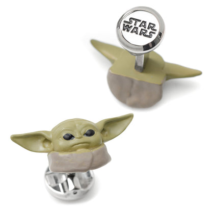 Star Wars Grogu 3D Cufflinks and 5-Stud Set - My Men's Shop