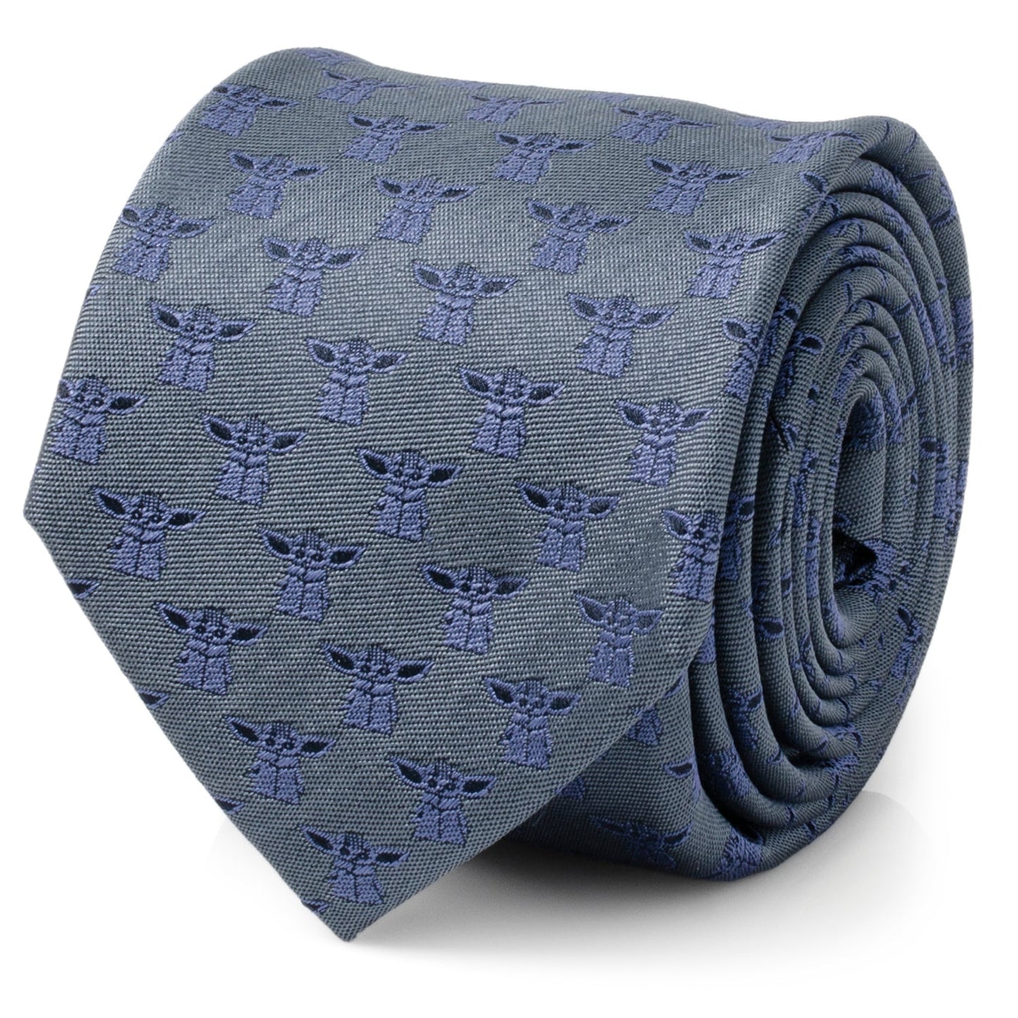 Star Wars Grogu Blue Tonal Tie - My Men's Shop