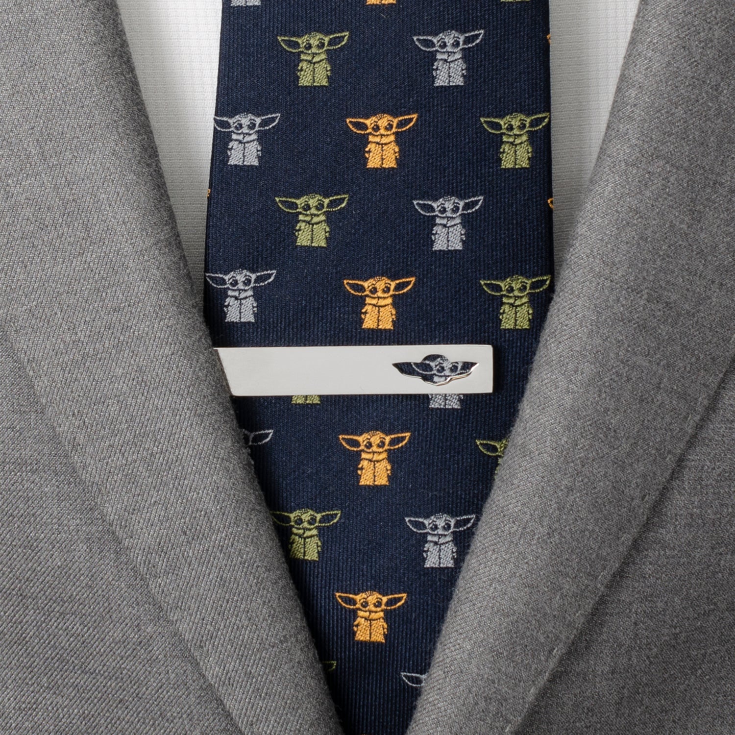 Star Wars Grogu Cutout Tie Bar - My Men's Shop