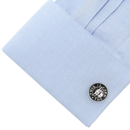 Star Wars Grogu "This Is The Way" Cufflinks - My Men's Shop