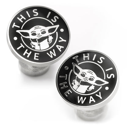 Star Wars Grogu "This Is The Way" Cufflinks - My Men's Shop