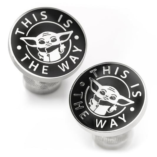 Star Wars Grogu "This Is The Way" Cufflinks - My Men's Shop