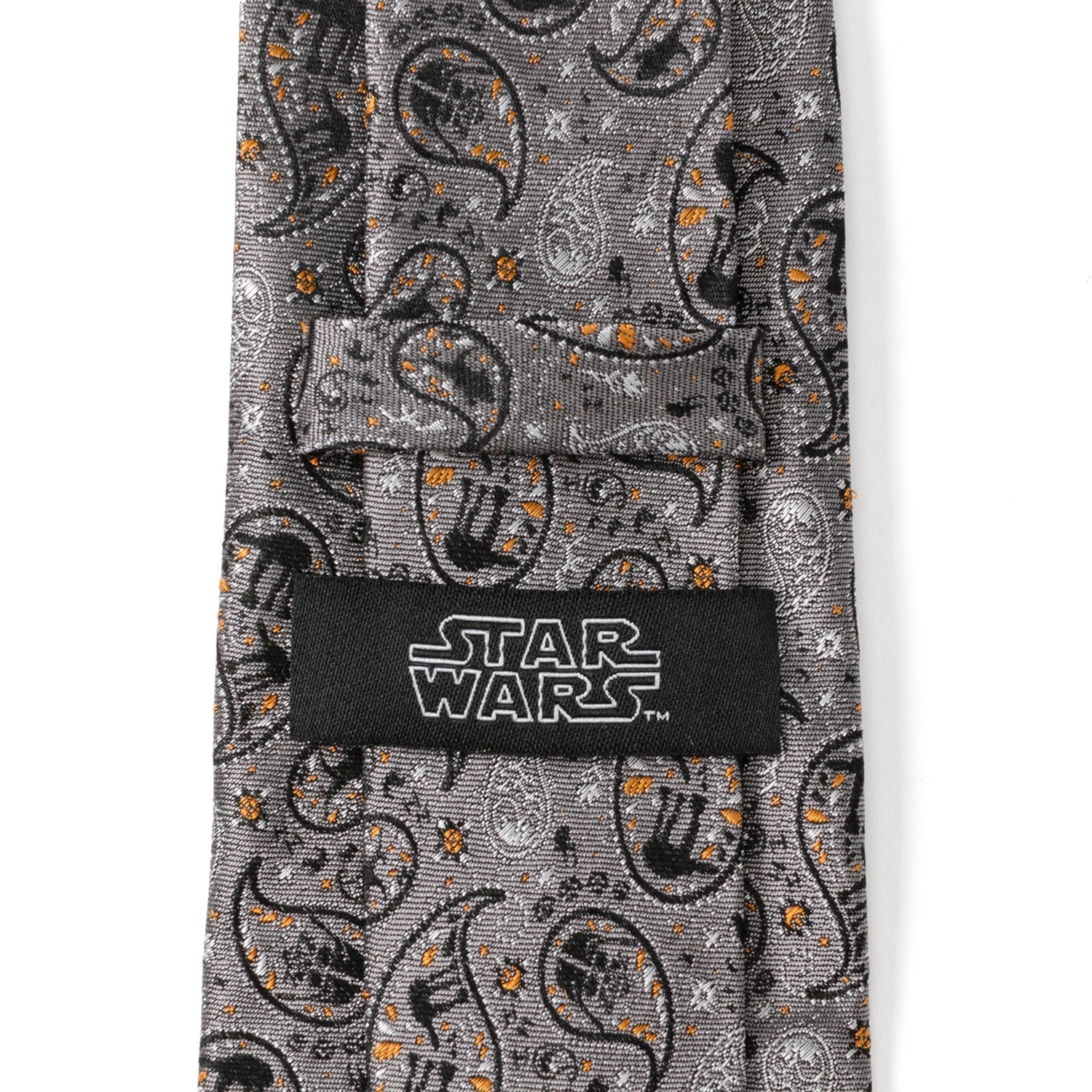 Star Wars Battle of Hoth Paisley Gray Tie - My Men's Shop