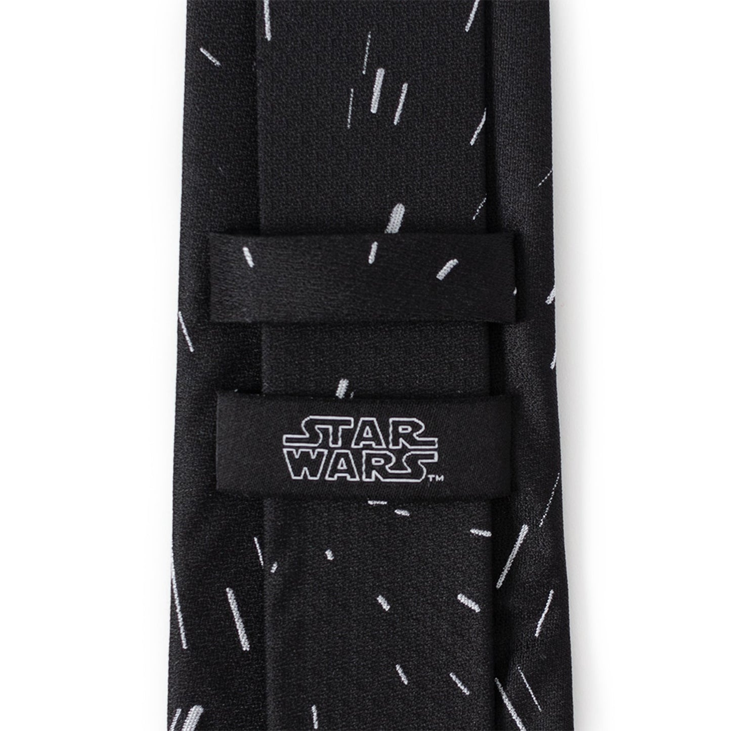 Star Wars Hyperspace Black Tie with Hidden Message - My Men's Shop