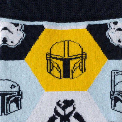Set de regalo de calcetines y pin de solapa de Star Wars The Mandalorian y Mythosaur