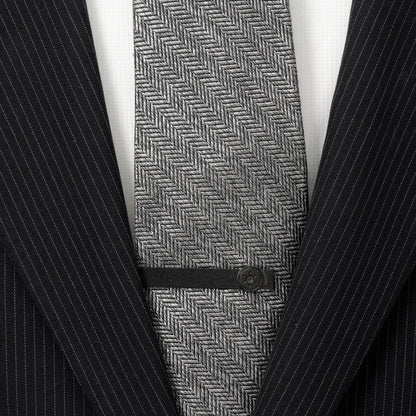 Star Wars Imperial Crest Satin Black Tie Bar - My Men's Shop