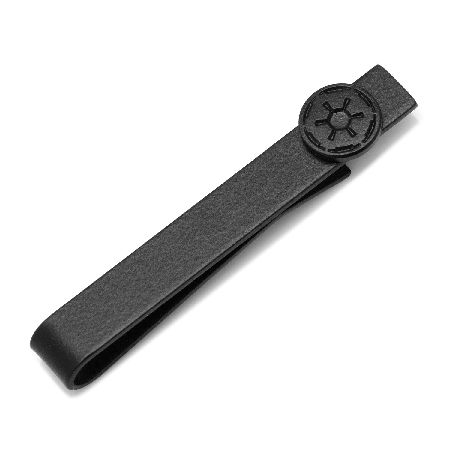 Star Wars Imperial Crest Satin Black Tie Bar - My Men's Shop