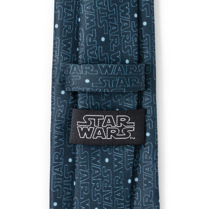 Star Wars Logo Blue Tie - My Men's Shop