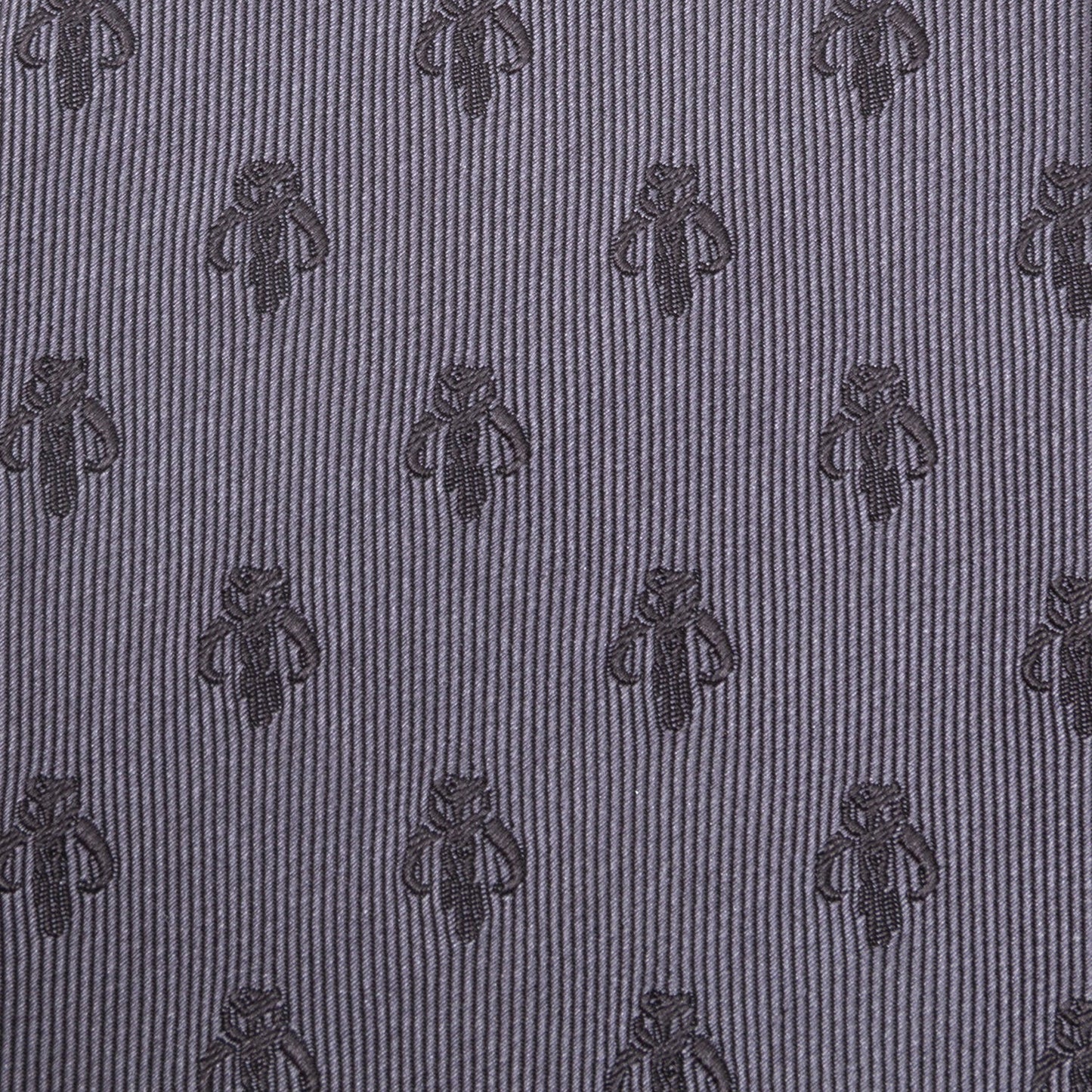 Star Wars Mandalorian Mythosaur Gray Silk Tie - My Men's Shop