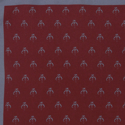 Star Wars Mandalorian Red Silk Pocket Square - My Men's Shop