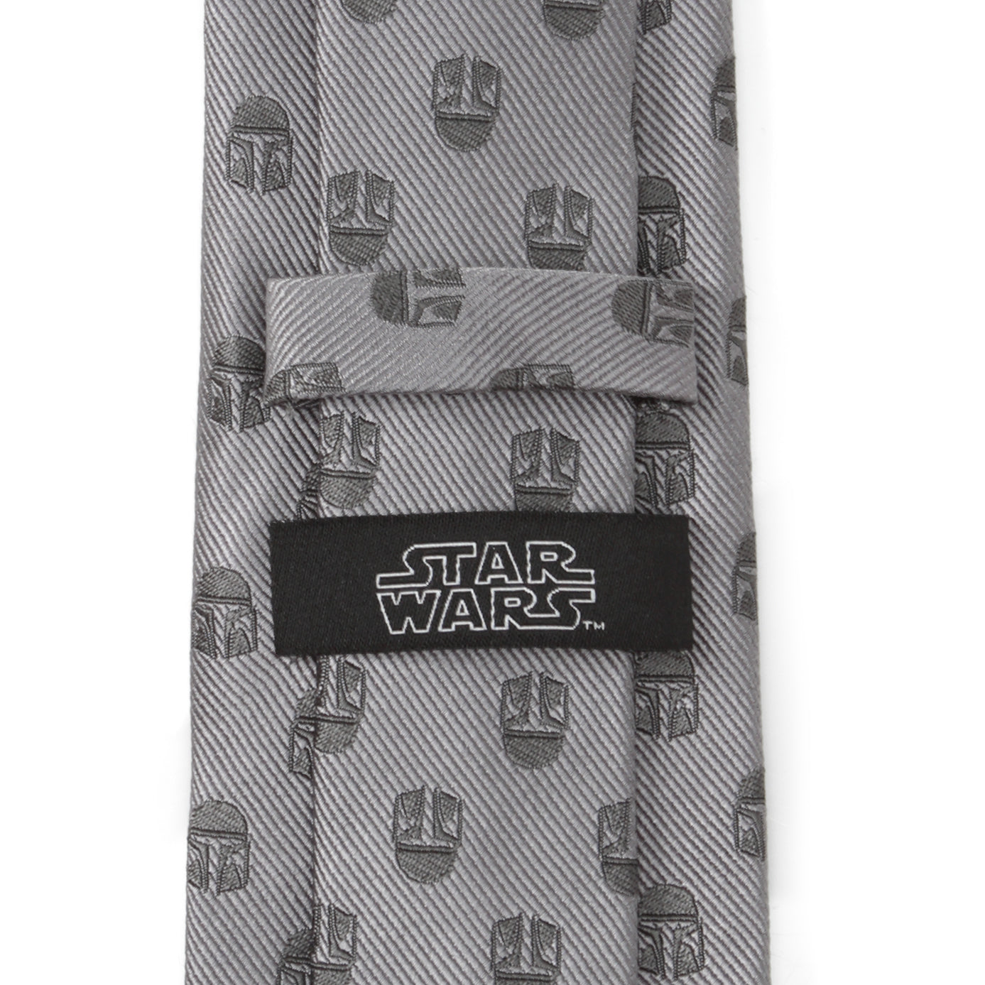 Corbata gris mandaloriana de Star Wars