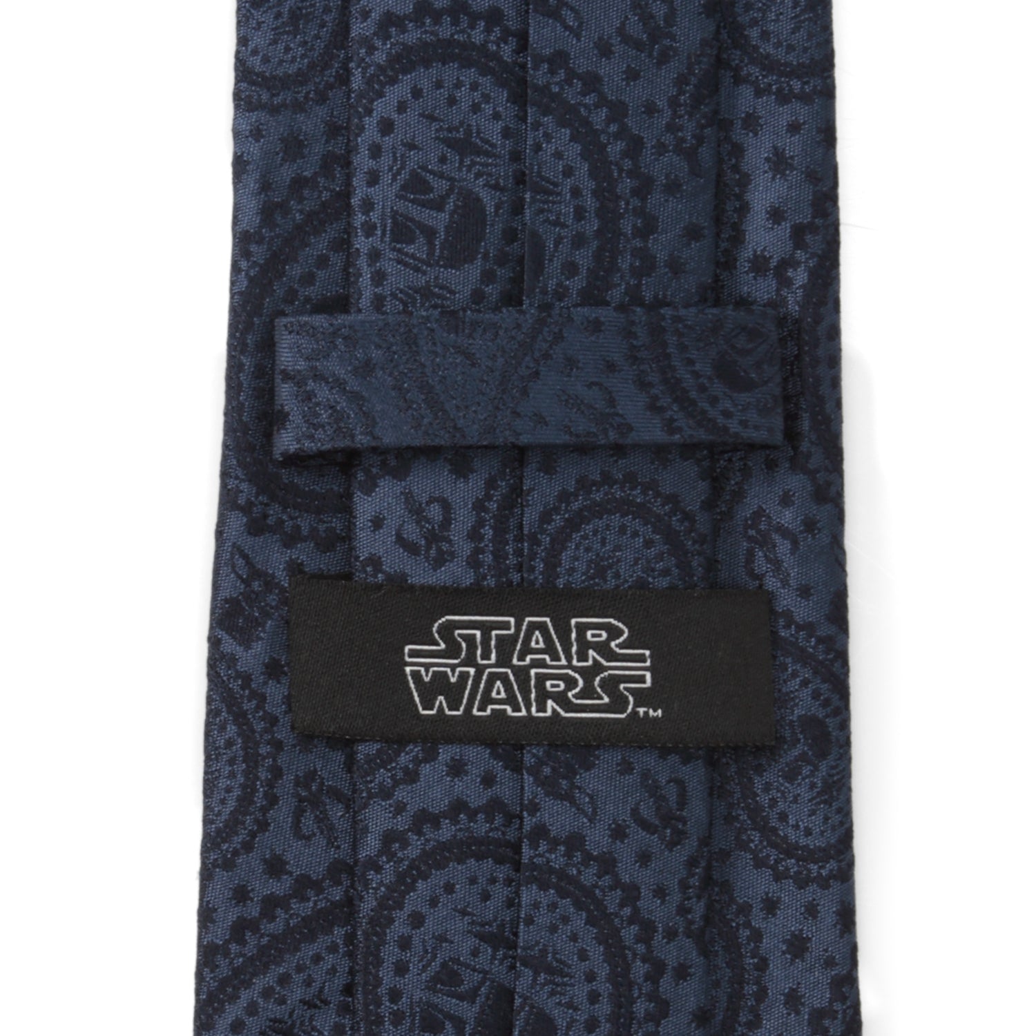 Star Wars Mandalorian and Grogu Navy Paisley Tie - My Men's Shop
