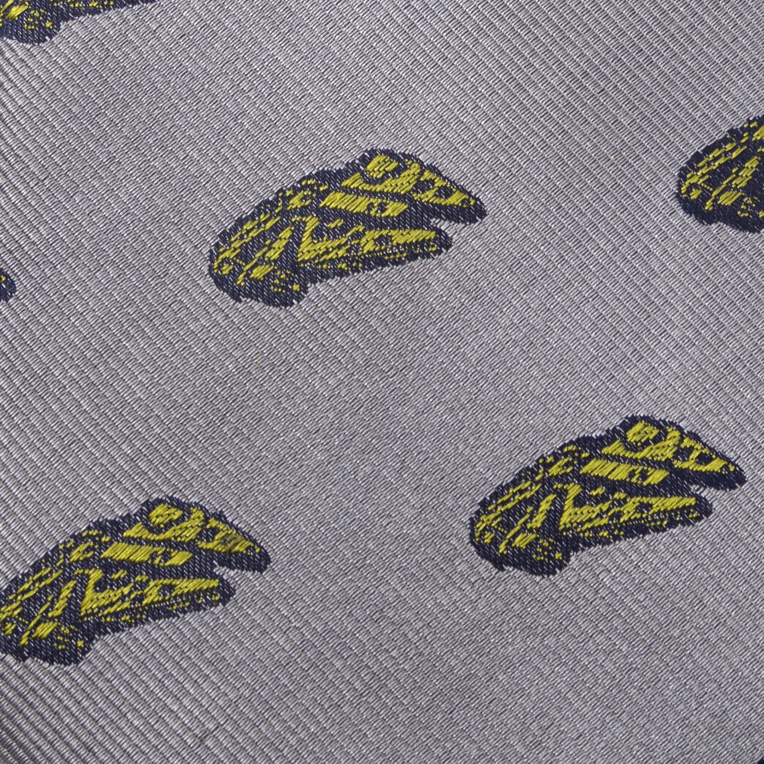 Star Wars Millennium Falcon and TIE Fighter Gray Tie - My Men's Shop