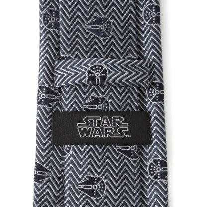 Star Wars Millennium Falcon Herringbone Tie - My Men's Shop