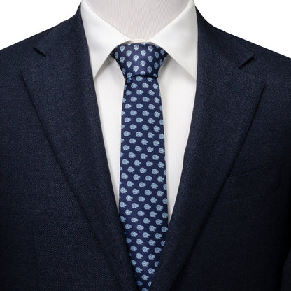 Star Wars Millennium Falcon Blue Tonal Tie - My Men's Shop