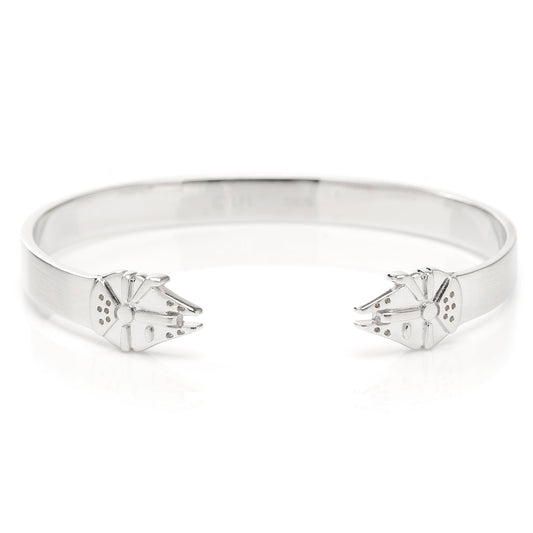 Star Wars Millennium Falcon Stainless Steel Cuff Bracelet