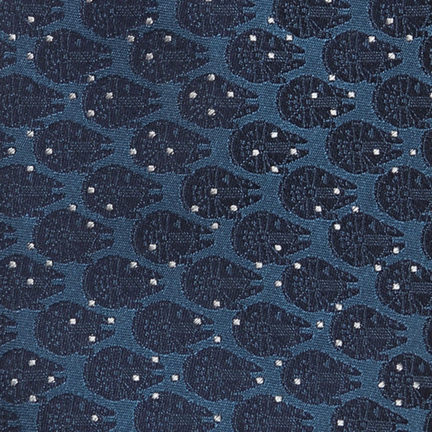 Star Wars Millennium Falcon Blue and White Dot Tie - My Men's Shop