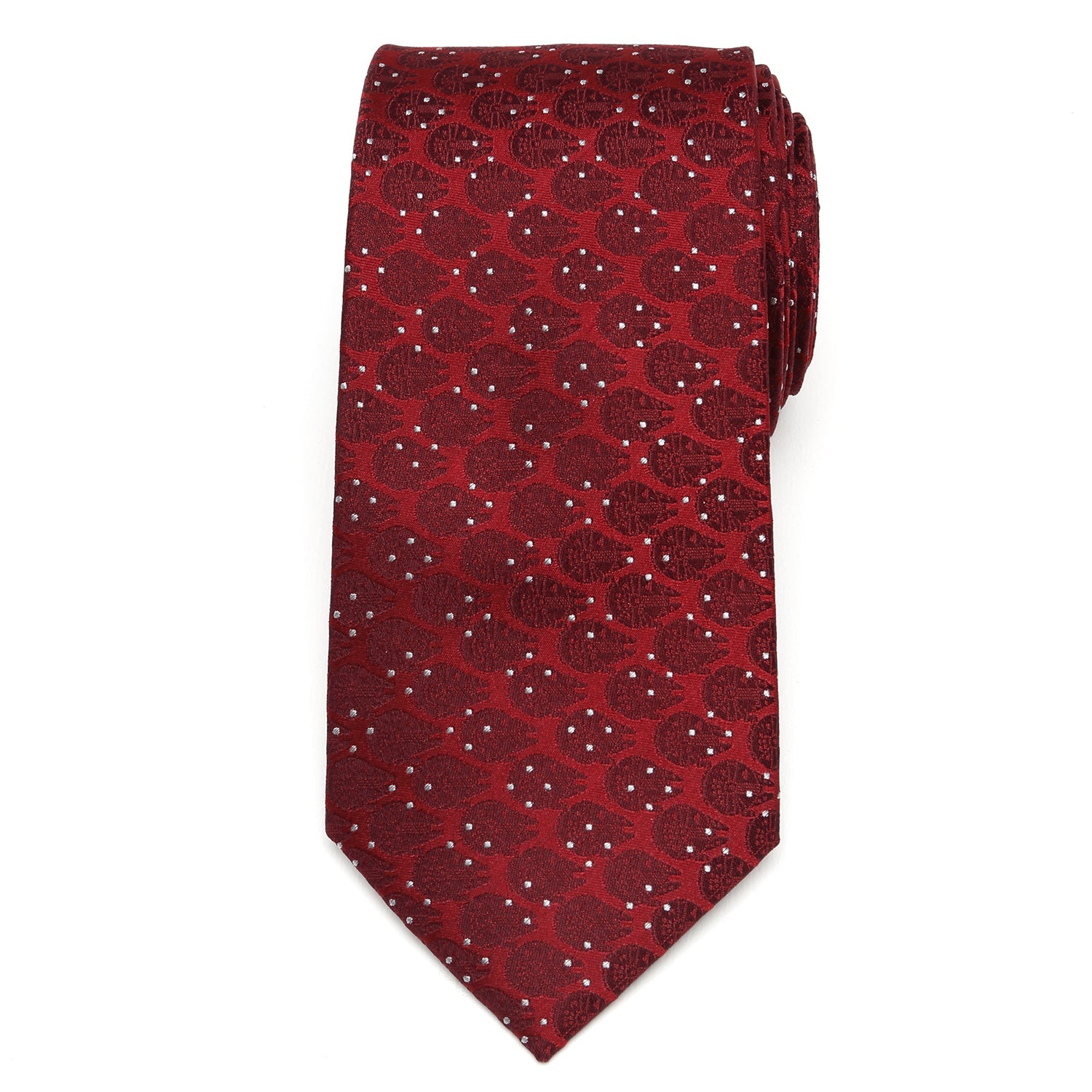 Star Wars Millennium Falcon Red and White Dot Tie - My Men's Shop