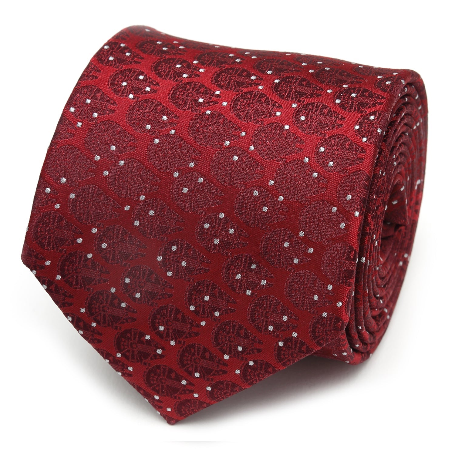 Star Wars Millennium Falcon Red and White Dot Tie - My Men's Shop