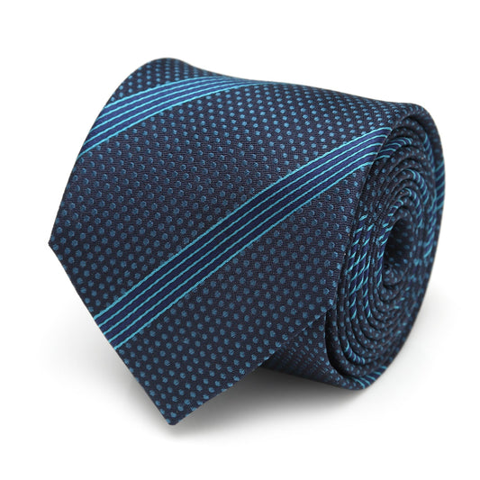 Star Wars Millennium Falcon Blue Striped Tie - My Men's Shop