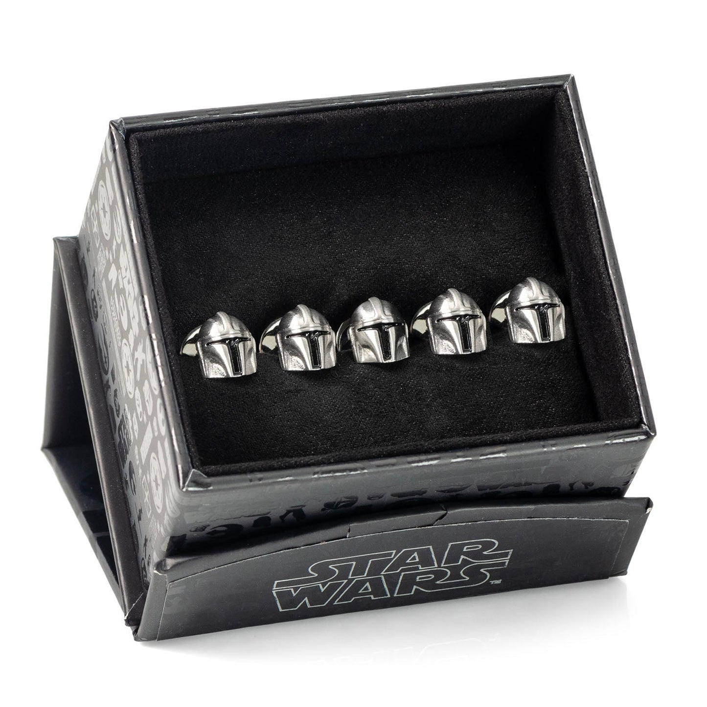 Pendientes de casco Mandaloriano 3D