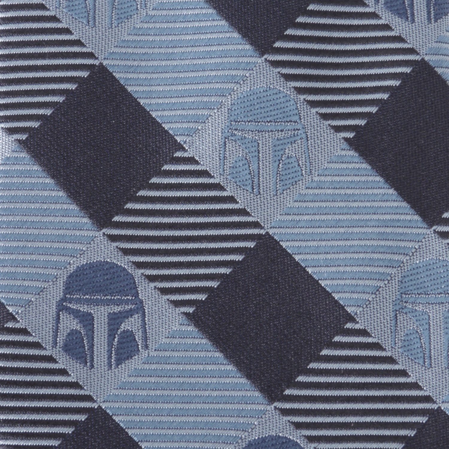 Star Wars Mandalorian Blue and Black Plaid Tie - My Men's Shop