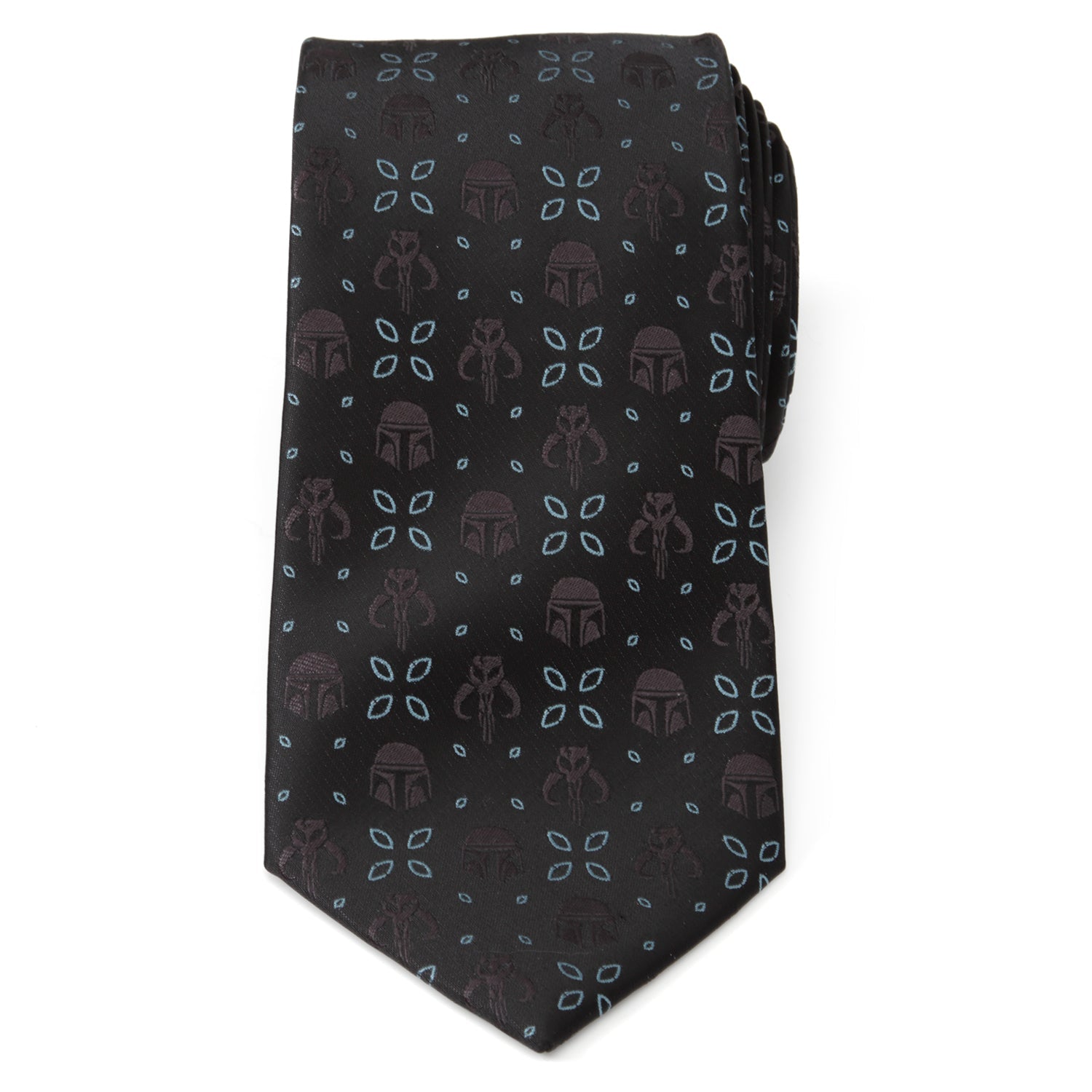 Star Wars Mandalorian Motif Black Tie - My Men's Shop