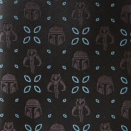 Star Wars Mandalorian Motif Black Tie - My Men's Shop