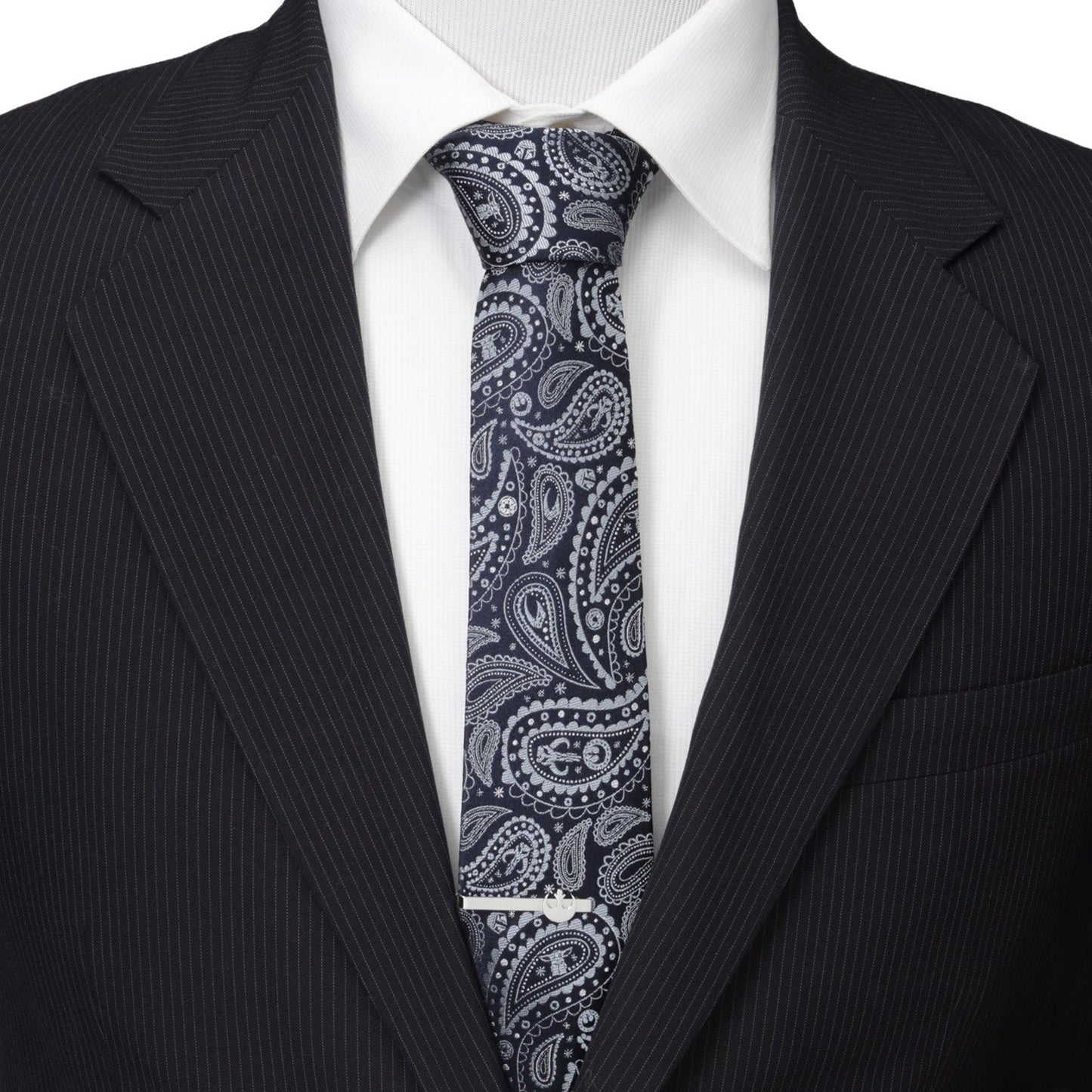 Star Wars Mandalorian Blue Paisley Tie - My Men's Shop