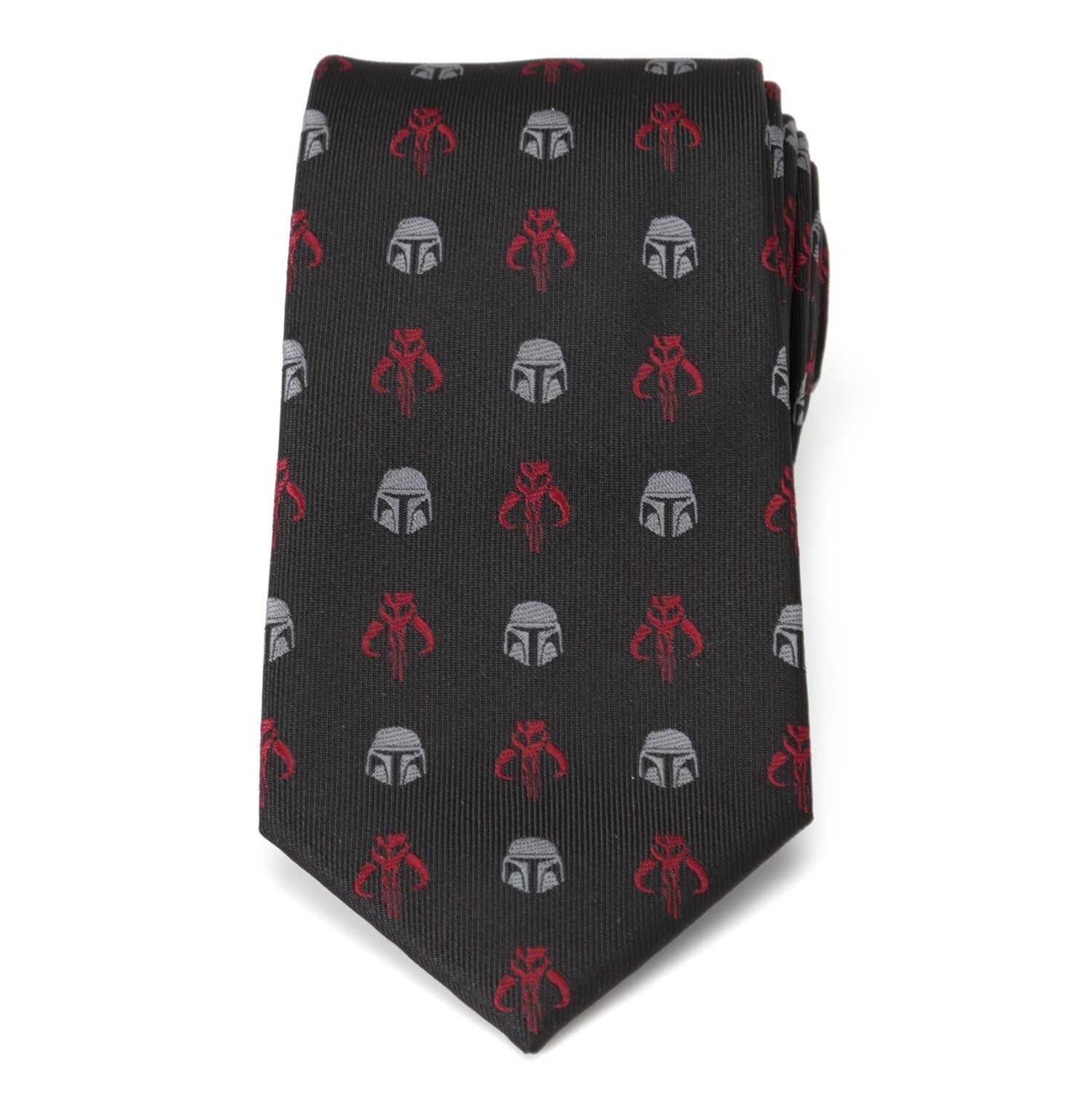 Star Wars Mandalorian and Mythosaur Red and Black Tie - My Men's Shop