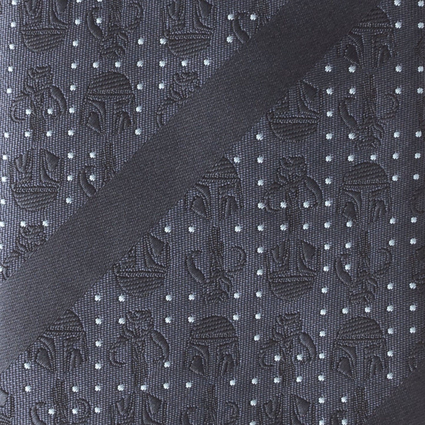 Star Wars Mandalorian Blue Dotted Striped Tie - My Men's Shop