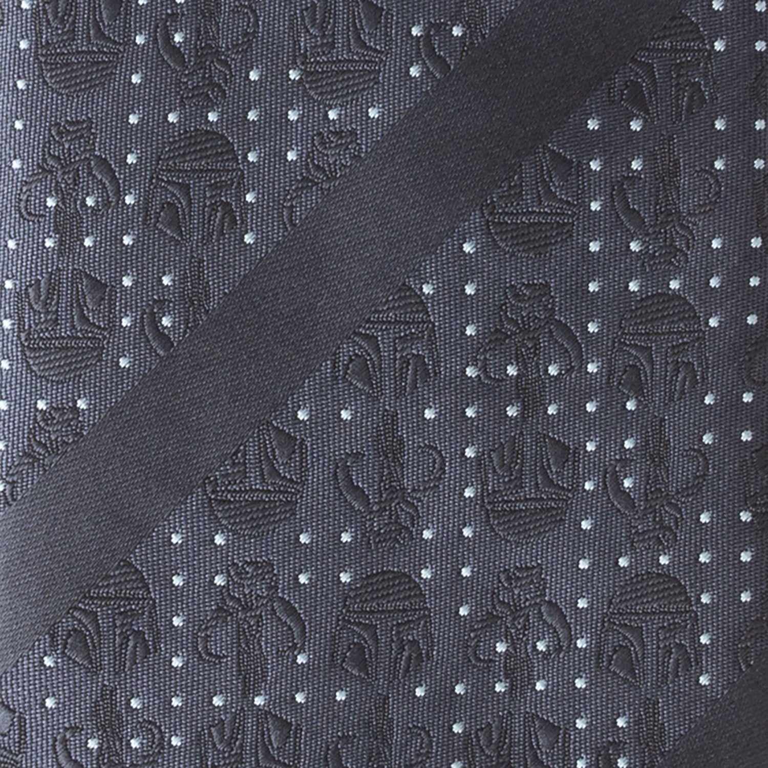 Star Wars Mandalorian Blue Dotted Striped Tie - My Men's Shop