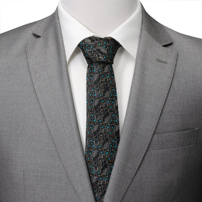 Corbata gris de Obi-Wan Kenobi de Star Wars