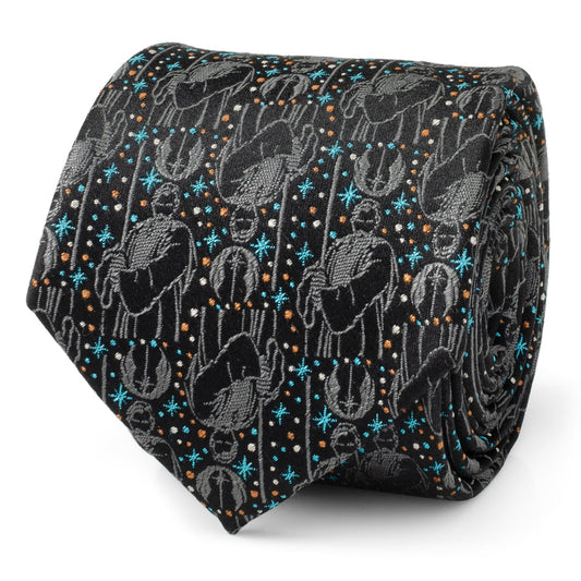 Star Wars Obi-Wan Kenobi Gray Tie - My Men's Shop