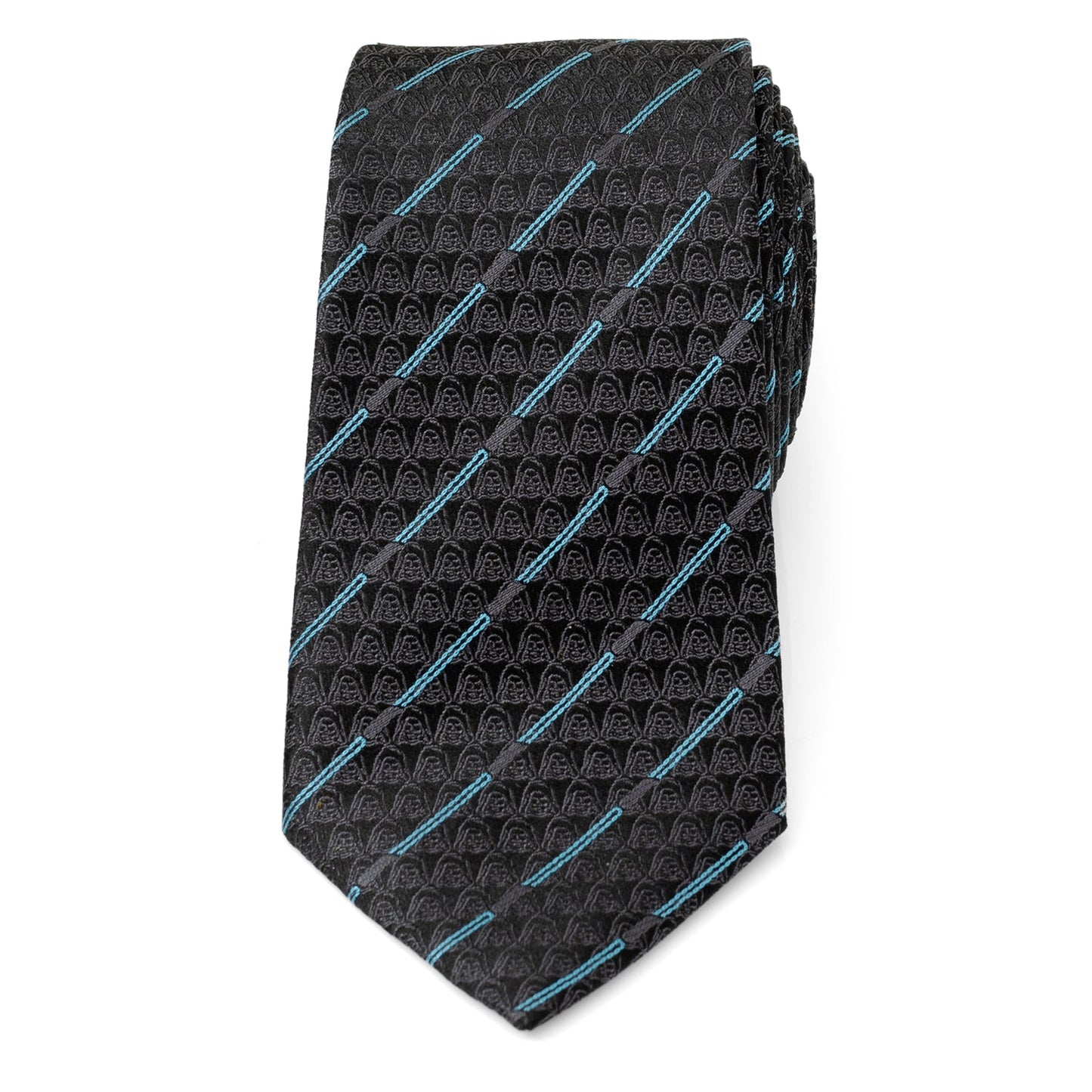 Star Wars Obi-Wan Kenobi LIGHTSABER Pattern Black Tie - My Men's Shop