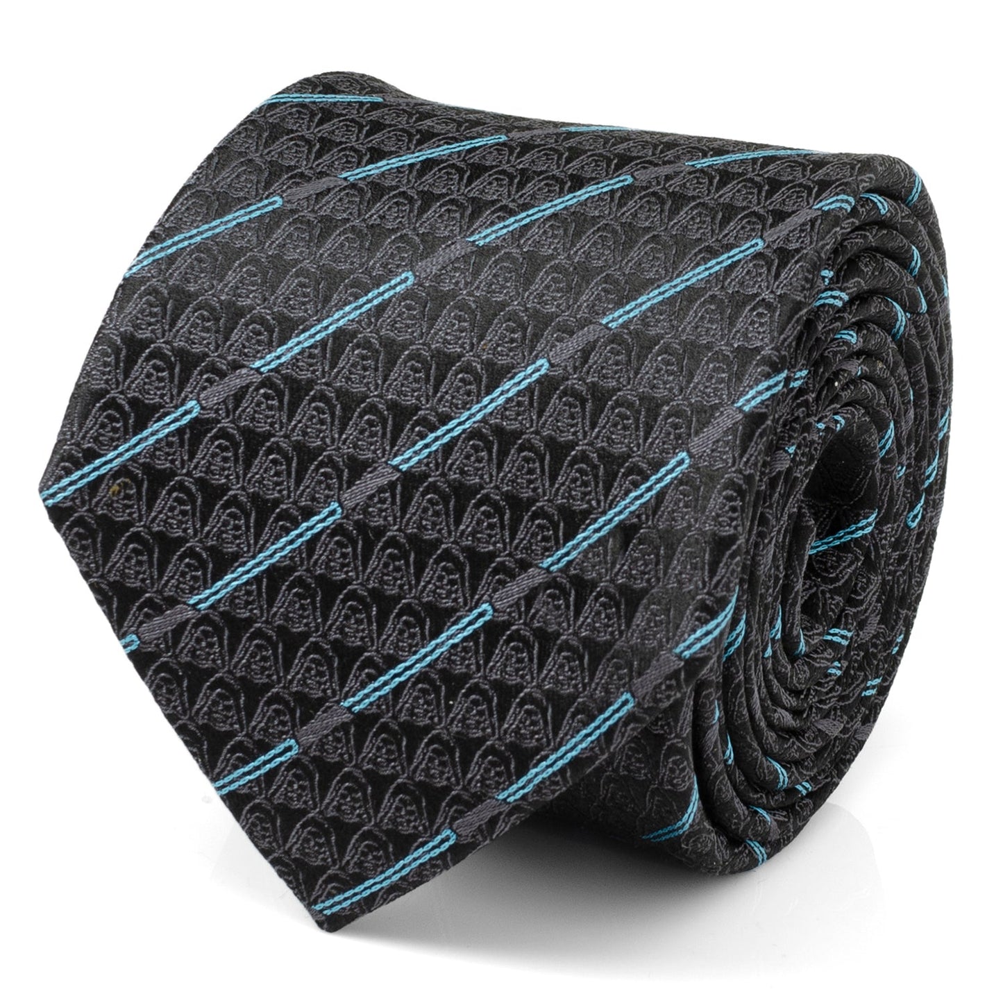 Corbata negra con estampado del sable de luz de Obi-Wan Kenobi de Star Wars