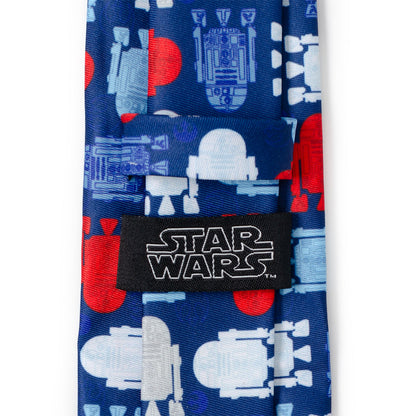 Star Wars R2-D2 Red, White, and Blue Tie - My Men's Shop