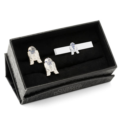 Star Wars R2-D2 Cufflinks and Tie Bar Gift Set - My Men's Shop