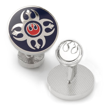 Gemelos de Star Wars Alianza Rebelde Emblema de la Alianza Rebelde Azul y Rojo
