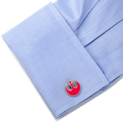 Star Wars Rebel Alliance Starbird Crest Red Cufflinks - My Men's Shop