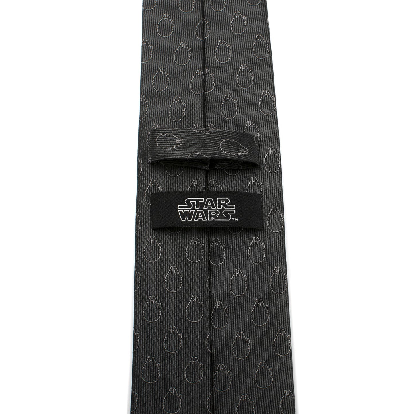 Star Wars Rebel Alliance and Millennium Falcon Gray Tie with Red Crest - My Men's Shop