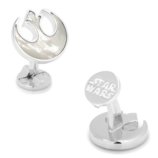 Star Wars Rebel Alliance Crest Mother of Pearl Cufflinks - My Men's Shop