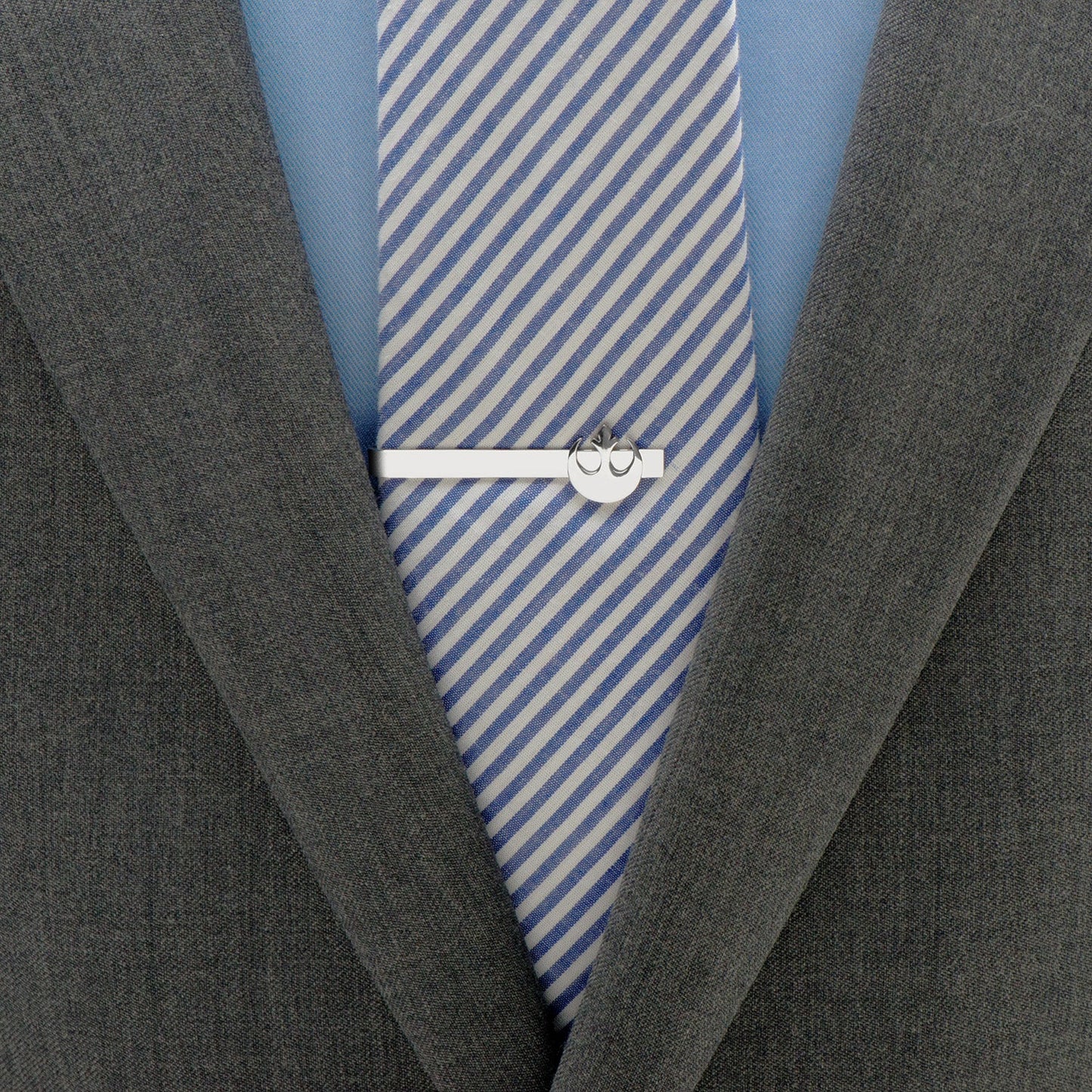 Star Wars Rebel Alliance Starbird Crest Stainless Steel Tie Bar - My Men's Shop
