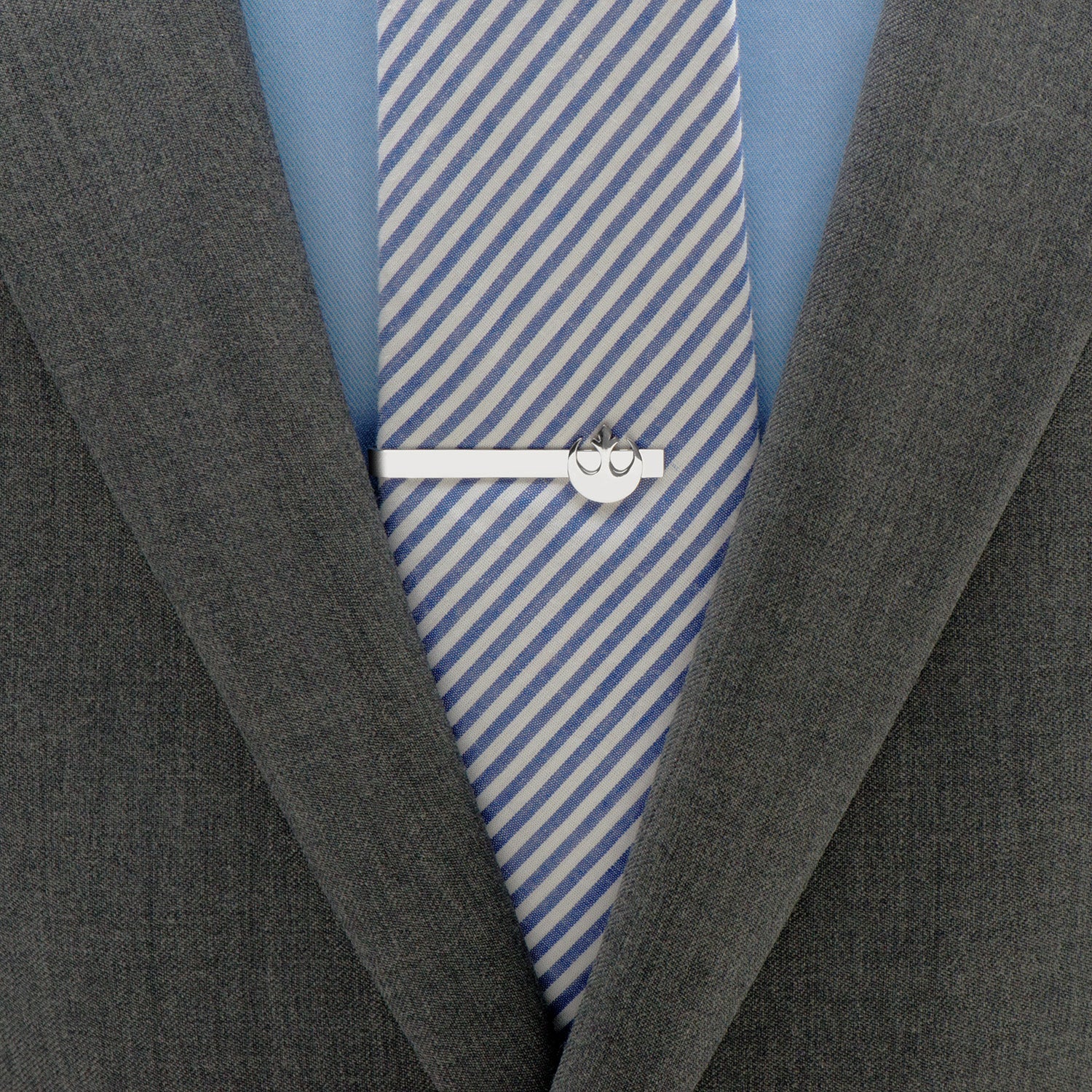 Star Wars Rebel Alliance Starbird Crest Stainless Steel Tie Bar - My Men's Shop
